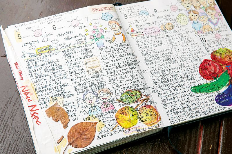 城戸さんが母のために綴っていた日記