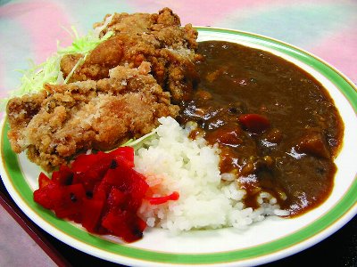 みどり湖PA上りの「山賊カレー」