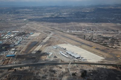 仙台空港（4月29日撮影）