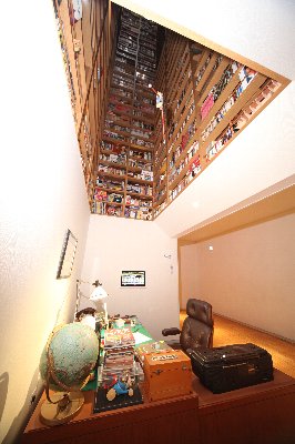 愛用の机などもある「先生の部屋」