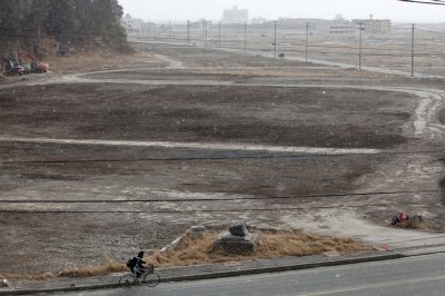 岩手県陸前高田市（2012年1月5日撮影）