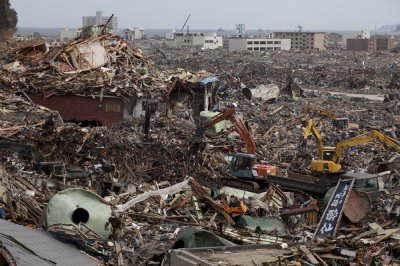 岩手県陸前高田市（2011年4月21日撮影）