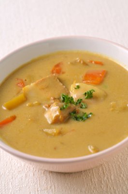 給食のミルクカレー