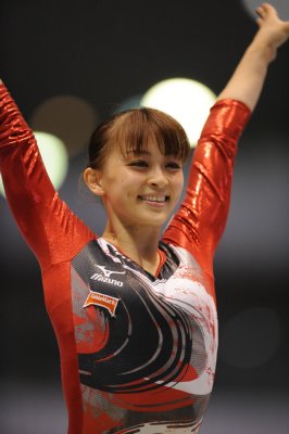 体操全日本選手権個人総合で初優勝した田中理恵