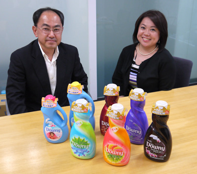 ナイスな『ダウニー』活用法を教えてくれた高橋さんと谷貝さん