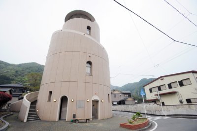 防災タワーとして注目される三重県の錦タワー