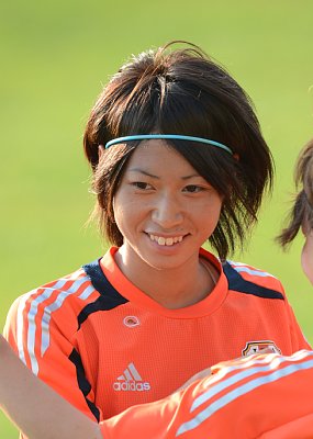笑顔が素敵なヤングなでしこの実力派MF・田中陽子（19）