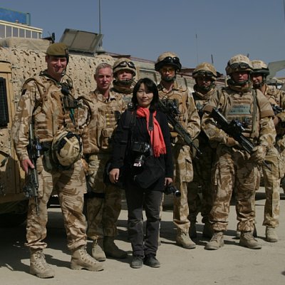 2007年、アフガニスタン・カブール取材当時の山本美香さん
