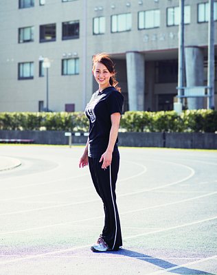 今春から日体大の教員となった体操・田中理恵