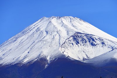 1707年の宝永大噴火の火口跡も