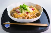 89才料理研究家考案 薄焼き卵入り「たたき梅そうめん」レシピ