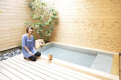 露天風呂付きの客室