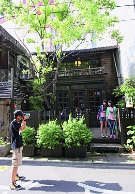 1925年建設の日本家屋を利用した台北市のカフェ