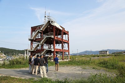 取り壊しが決定された南三陸町防災庁舎