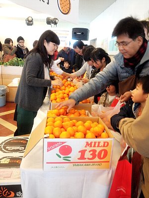 温州みかんは冬の代表的なくだもの