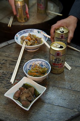 女将手作りのつまみは「落ちつける味」