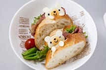 お花見にピッタリ! くまちゃんサンド