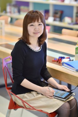 「新商品発売前は残業も多いんです」とキリンビバレッジ井尻さん