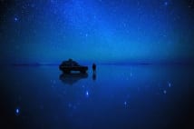 絶景の星空写真 ボリビア・ウユニ塩湖「360度の星空世界」