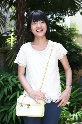 「息抜きは月1回のショッピング」と話す藤沢里菜二段