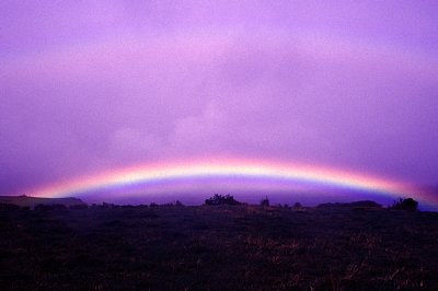 ハワイは奇跡に出逢える聖地 空にかかった 三重の虹 写真 Newsポストセブン