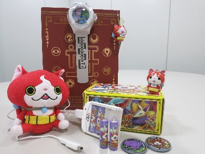 関連商品も大人気の妖怪ウォッチ
