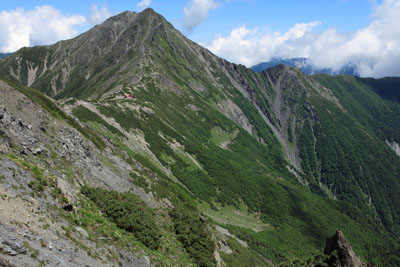 南アルプスの主峰・北岳　撮影：広瀬和弘