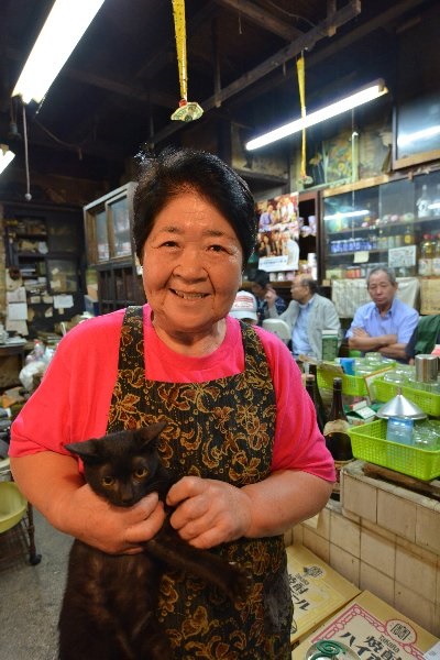 愛猫7匹と暮らす女将イワ子さん