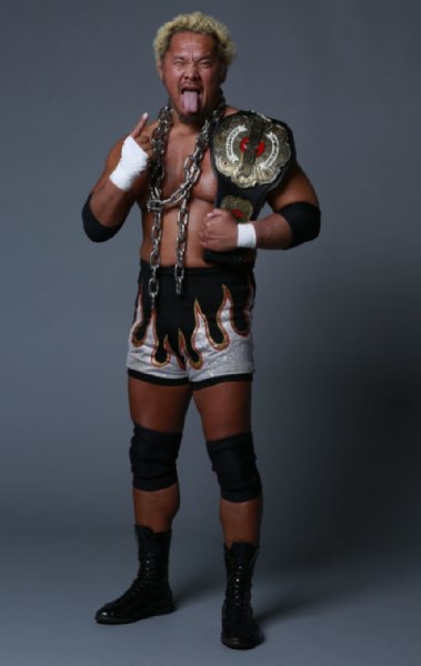 リング上では血なまぐさい闘いを見せるヒールレスラー