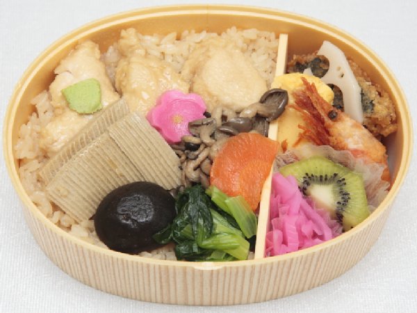 治部煮丼弁当