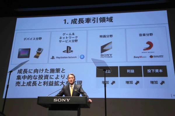 「ソニーを変えていく道筋はできた」と平井一夫社長