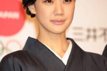 蒼井優　清楚な着物姿で登場、「変な汗をかいた」理由とは