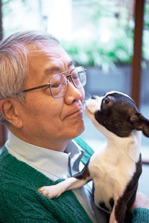 愛犬の「ボビー」と近藤誠氏