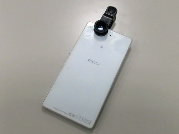 クリップタイプのセルカレンズ