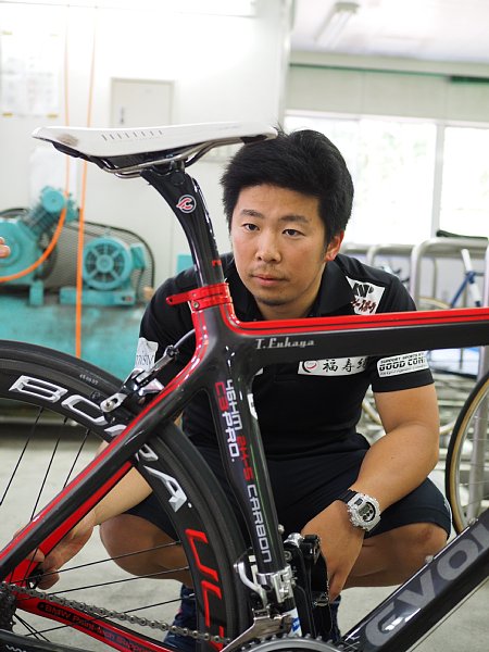 自転車ブームについて語る競輪・深谷知広選手