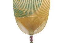 水につけ、あおいで涼む美濃手漉き雁皮紙水うちわは7560円
