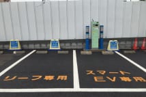 日本ではEVの充電スポットも増えているが