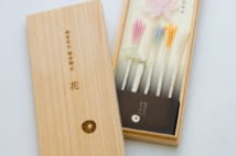 手漉き和紙で火薬を包んだ「線香花火 筒井時正」は5400円