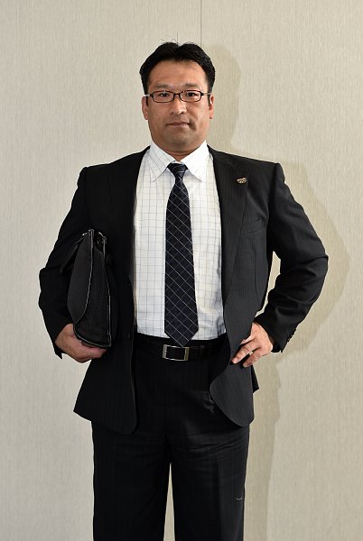 普段は人事部長を務めるアメフト日本代表の脇坂康生選手