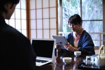職場でも自宅でも着物で仕事?