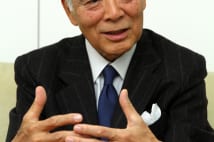 経営に対する考え方もダンディだった小林陽太郎氏（2012年撮影）