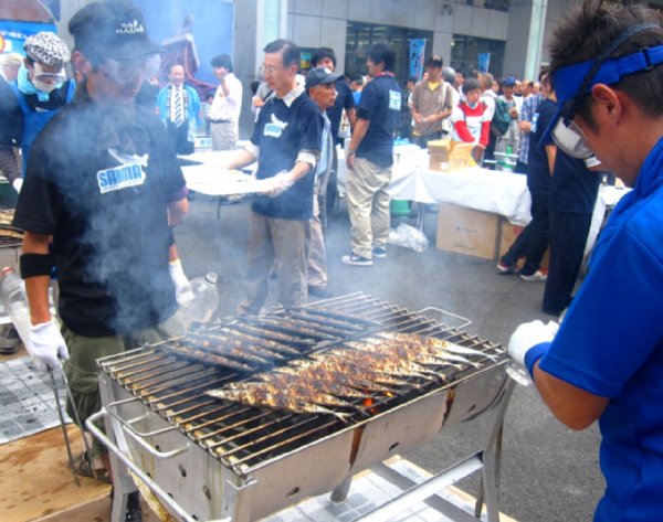 東京タワーでは「三陸・大船渡 さんままつり」が開催