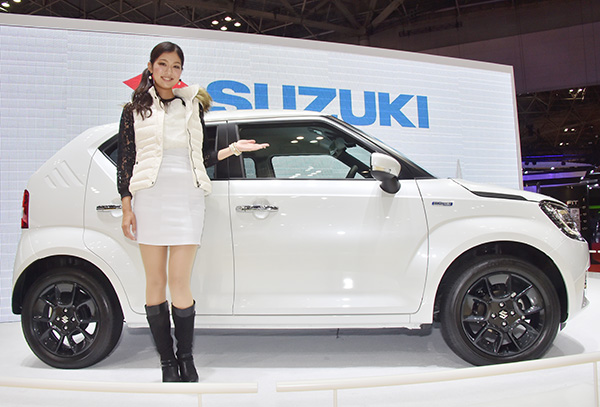 スズキは荒れた路面の走行も快適にするコンセプトカーを出展