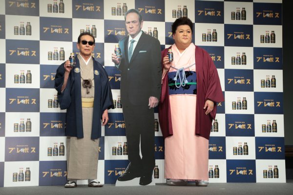 CMに登場する「宇宙人ジョーンズ」はパネルで登場