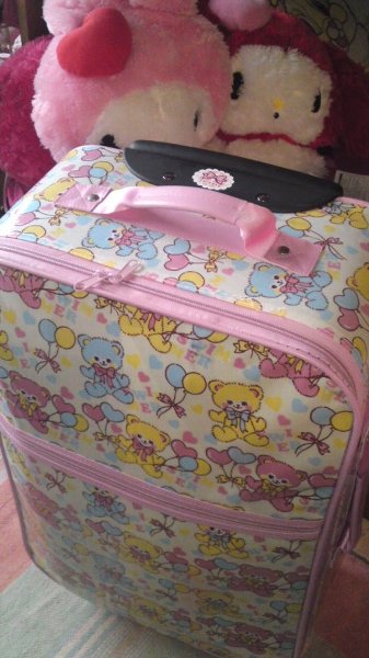 姫乃たまキャリーケース2代目は雑貨ブランド「SWIMMER」のもの