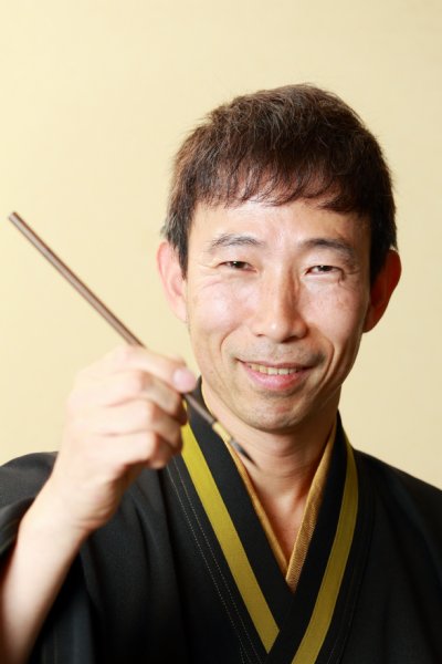 書の楽しさを伝えたいと語る