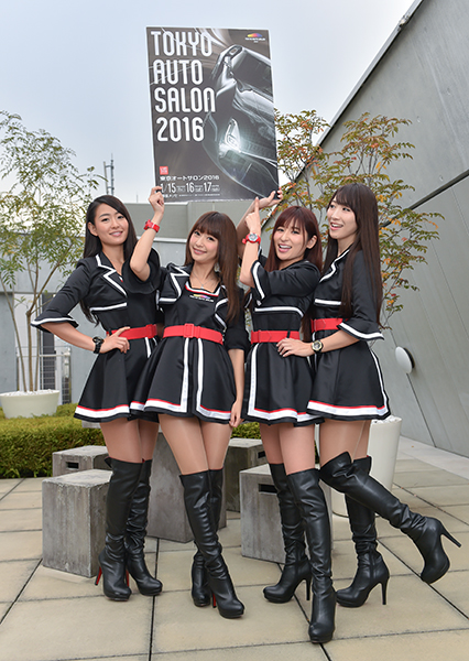 東京オートサロン2016イメージガールの「A-class」