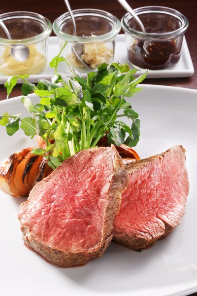 牧草牛のフィレ肉（250g）4100円