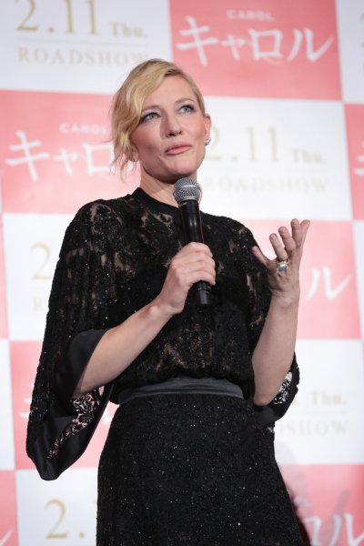 アカデミー賞主演女優賞ノミネートのケイト・ブランシェット