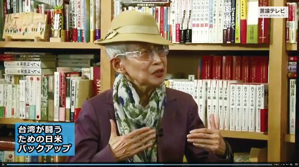 言論テレビで語る金美齢氏